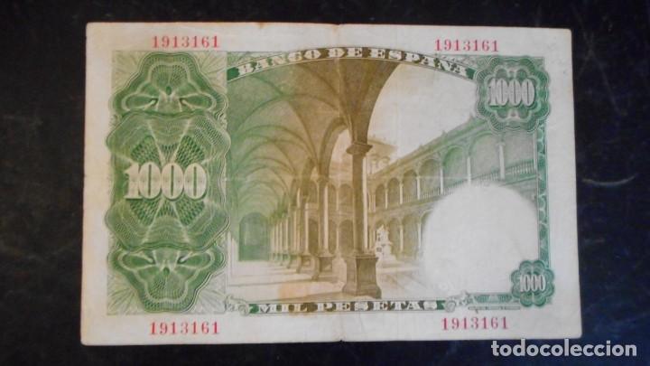Billetes espa&ntilde;oles: 1000 PESETAS 1946 MBC - Foto 2