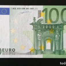 Billetes españoles: BILLETE DE 100 EUROS FIRMA PRIMERA DUISEMBERG SERIE V NUMERACIÓN BAJA