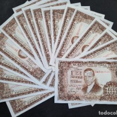 Billetes españoles: BILLETE DE 100 PESETAS DE JULIO ROMERO DE TORRES DEL AÑO 1953.S/C. SACADO DE TACO!!