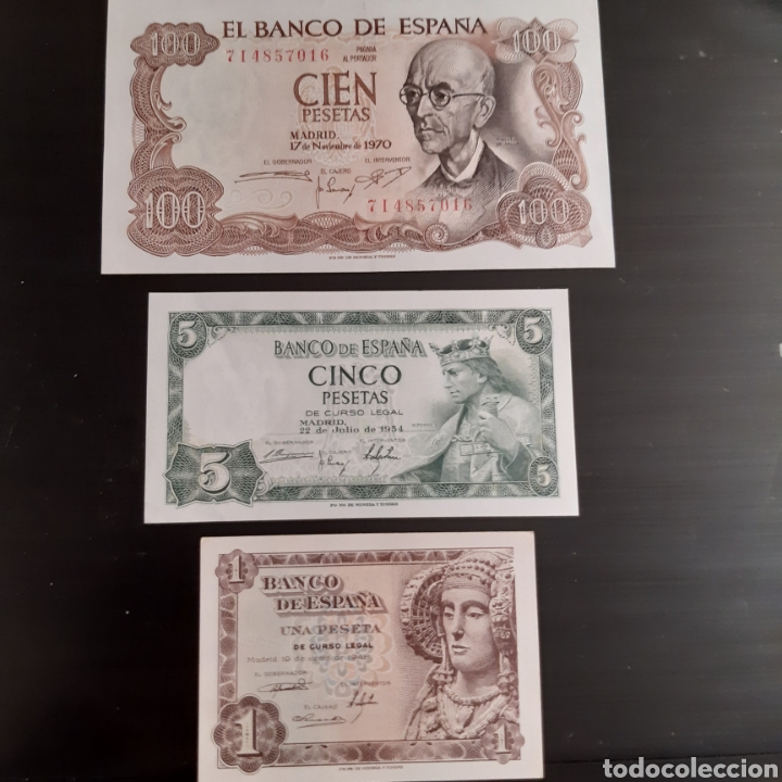Billetes espa&ntilde;oles: 12 BILLETES ESTADO ESPA&Ntilde;OL - Foto 3