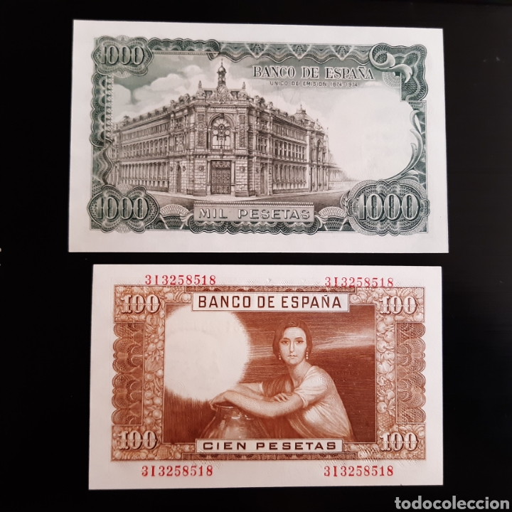 Billetes espa&ntilde;oles: 12 BILLETES ESTADO ESPA&Ntilde;OL - Foto 6