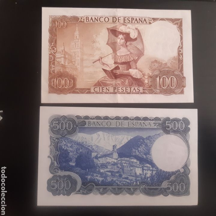 Billetes espa&ntilde;oles: 12 BILLETES ESTADO ESPA&Ntilde;OL - Foto 9