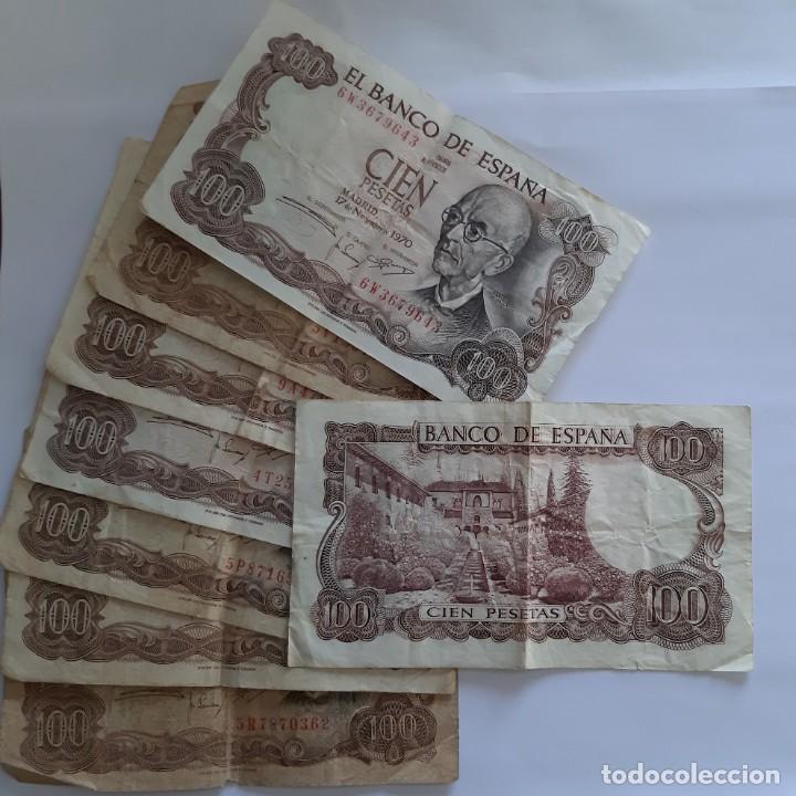 Billetes espa&ntilde;oles: BILLETES DE 100 PESETAS MANUEL DE FALLA 1970 - Foto 1