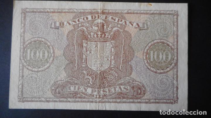 Billetes espa&ntilde;oles: 100 PESETAS 1940 MBC+ - Foto 2