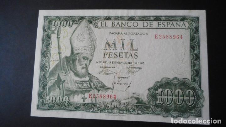 Billetes espa&ntilde;oles: 1000 PESETAS 1965 EBC+ - Foto 1
