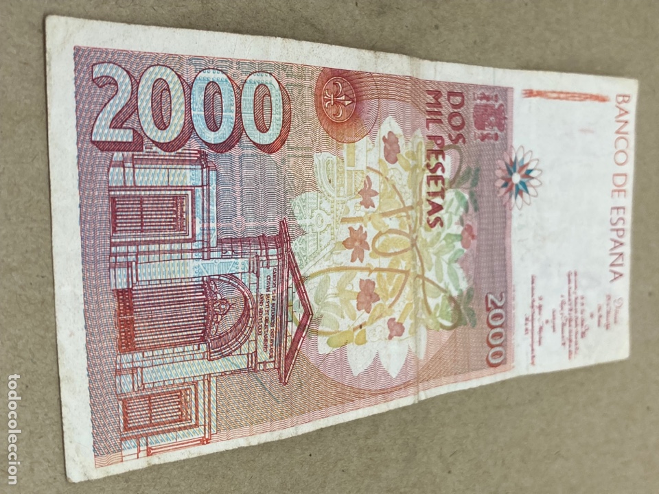 Billete 2000 pesetas 1992
