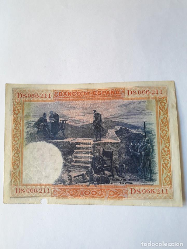 Billetes espa&ntilde;oles: ESPA&Ntilde;A BILLETE DE 100 PESETAS DE 1925 - Foto 2