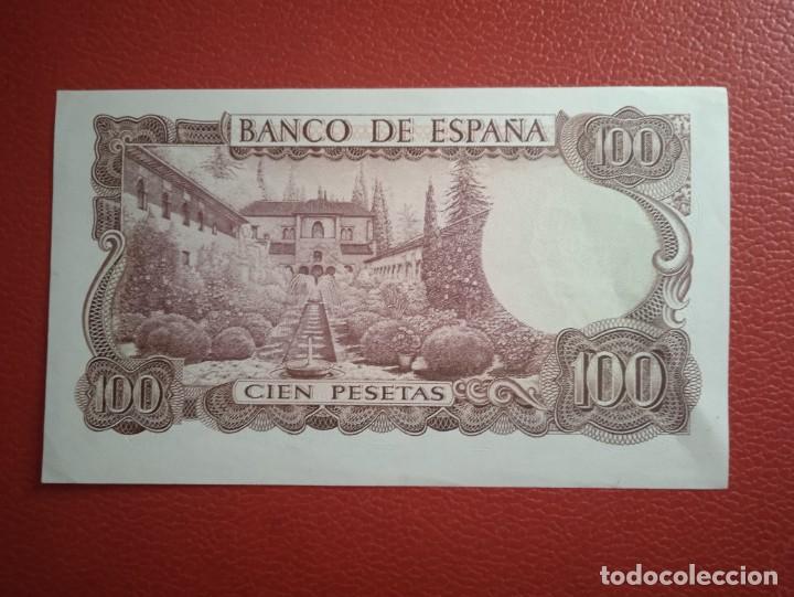 Billetes espa&ntilde;oles: BILLETE 100 PTAS MANUEL DE FALLA 1970. - Foto 2