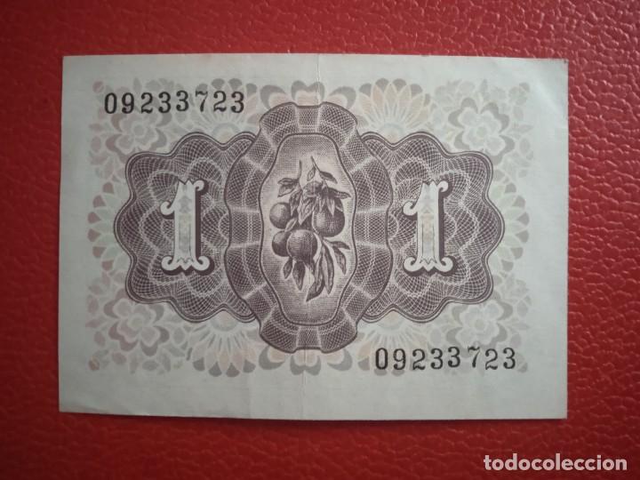 Billetes espa&ntilde;oles: BILLETE 1 PTAS A&Ntilde;O 1948. - Foto 2