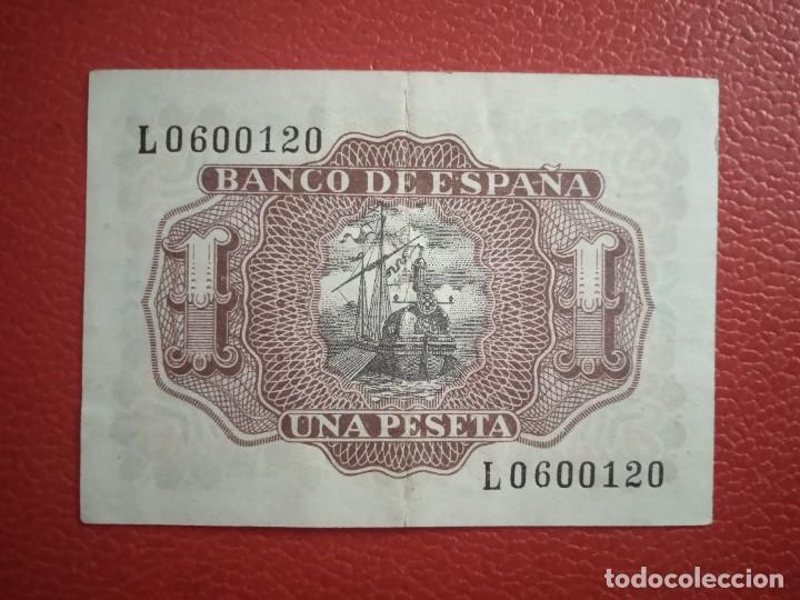 Billetes espa&ntilde;oles: BILLETE 1 PTAS A&Ntilde;O 1953. - Foto 2