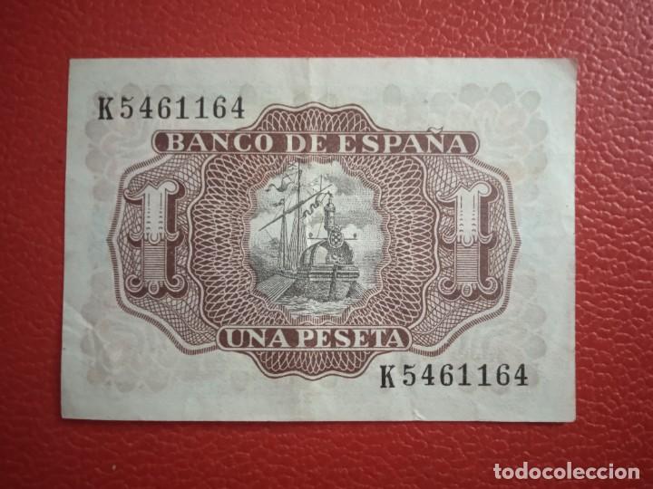 Billetes espa&ntilde;oles: BILLETE 1 PTAS A&Ntilde;O 1953. - Foto 2