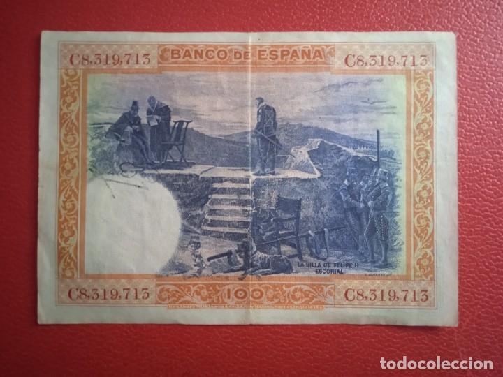 Billetes espa&ntilde;oles: BILLETE 100 PTAS A&Ntilde;O 1925. - Foto 2