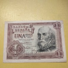 Banconote spagnole: BILLETE UNA PESETA EMISIÓN 1953. Lote 310796443