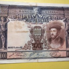 Billetes españoles: BILLETE 1000 PESETAS CARLOS I EMISIÓN 1925