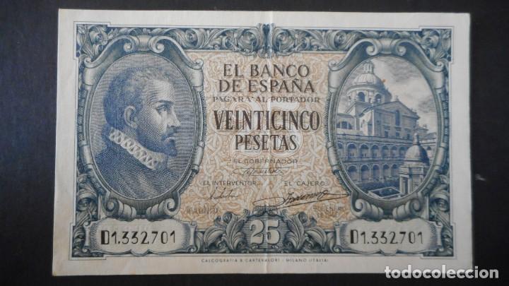 Billetes espa&ntilde;oles: 25 PTAS 1940 / MBC+ - Foto 1