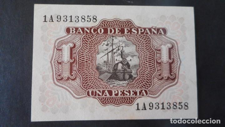 Billetes espa&ntilde;oles: 1 PTA 1953 / SC- - Foto 2