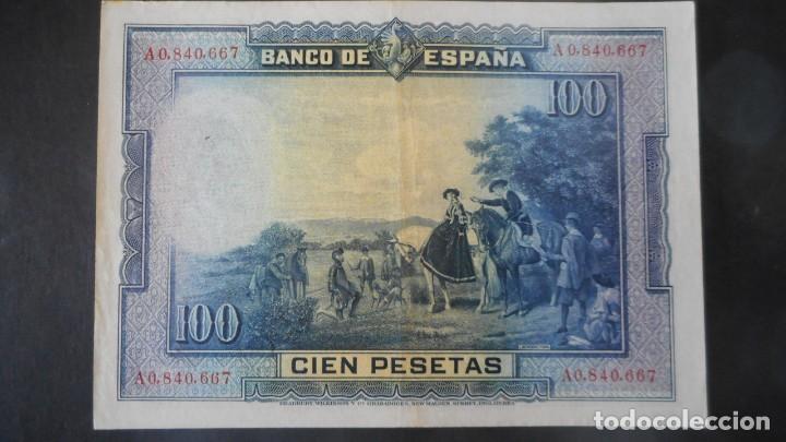Billetes espa&ntilde;oles: 100 PTAS AGOSTO 1928 / EBC - Foto 2
