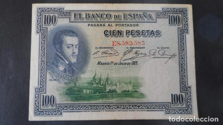 Billetes espa&ntilde;oles: 100 PTAS JULIO 1925 / EBC - Foto 1