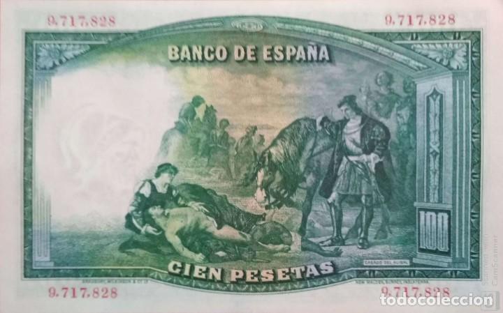 Billetes espa&ntilde;oles: 100 pesetas de 1931 sin circular/plancha - Foto 2