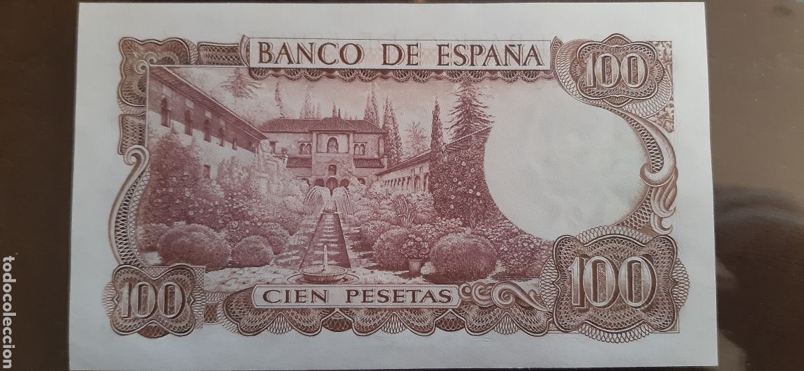 Billetes espa&ntilde;oles: 100 PESETAS MANUEL DE FALLA 1970 SIN CIRCULAR - Foto 2