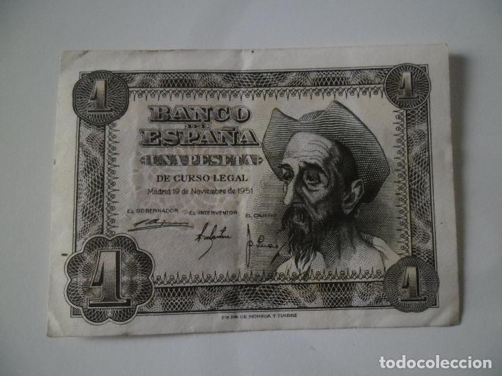 Billetes espa&ntilde;oles: BILLETES. 1.-- PTAS. 1951 - Foto 1