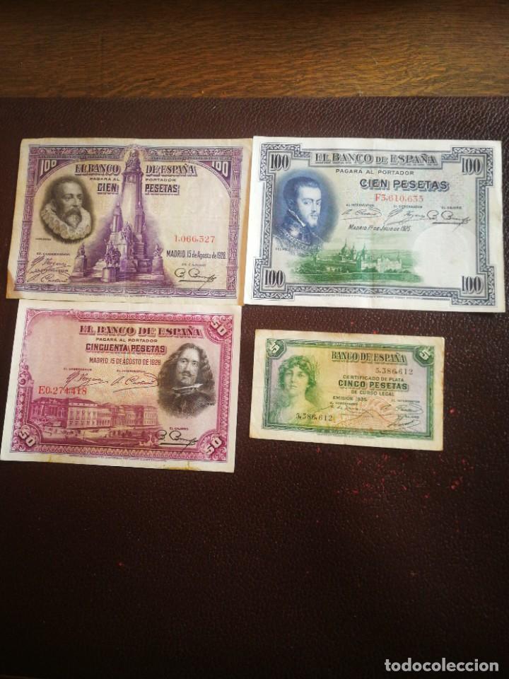 Billetes espa&ntilde;oles: BILLETES ESPA&Ntilde;OLES EN BUEN ESTADO - Foto 1