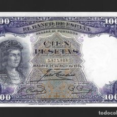 Billetes españoles: 100 PESETAS- 25 DE ABRIL DE 1931-SC-/SC