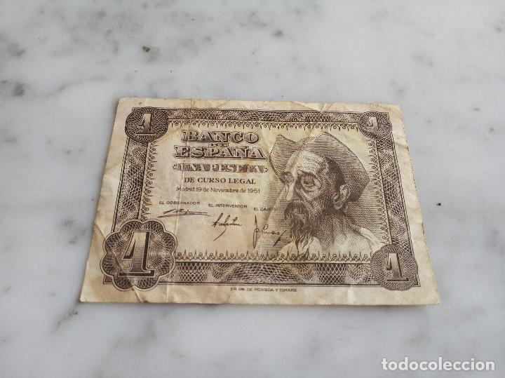 Billetes espa&ntilde;oles: BILLETE 1 PESETA 19 DE NOVIEMBRE DE 1951