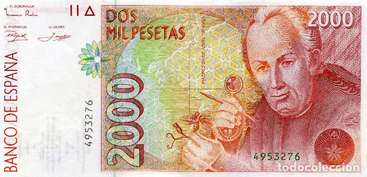 Billetes espa&ntilde;oles: 2000 PESETAS. MADRID. SIN SERIE - S/C - Foto 1