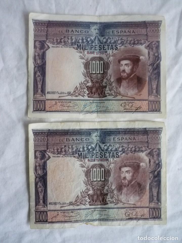 Billetes espa&ntilde;oles: 2 billetes de 100 pesetas 1925 - Foto 2