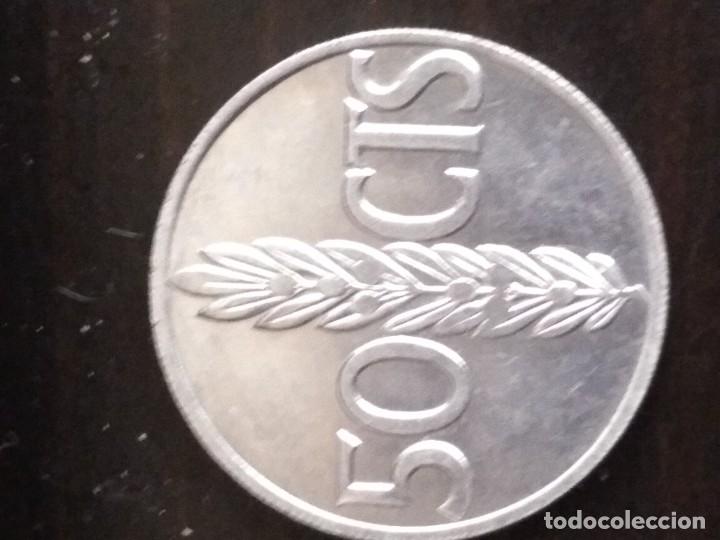 Billetes espa&ntilde;oles: 50 centimos FRANCO *19*71 - SC - Foto 8