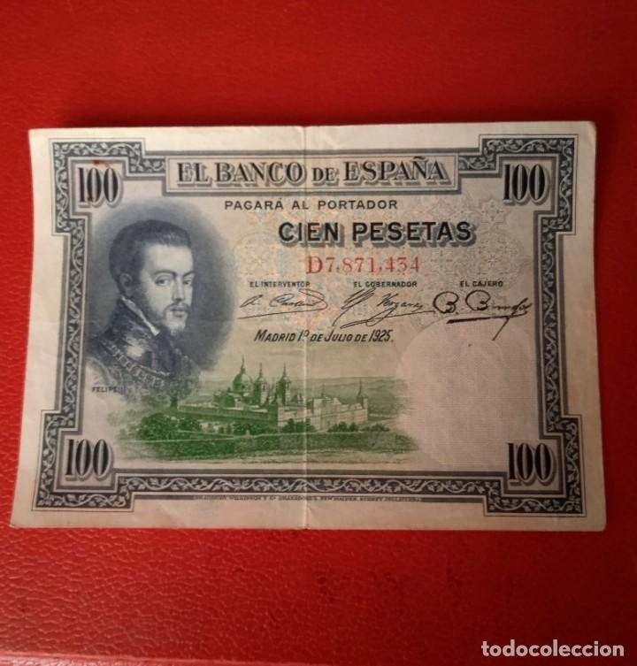 Billetes espa&ntilde;oles: BILLETE ESPA&Ntilde;A 100 PTAS A&Ntilde;O 1925. - Foto 1