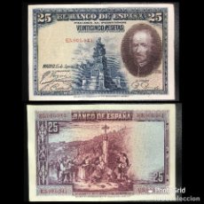 Billetes españoles: BILLETES DE 25 PESETAS AÑO 1928