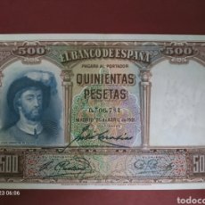 Banconote spagnole: BILLETE 500 PESETAS EMISIÓN 1931 PLANCHA. Lote 341645603