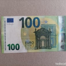 Billetes españoles: BILLETE 100 EUROS TERCERA FIRMA, PLANCHA V003A1 DE LA V DE ESPAÑA, SC/PLANCHA. Lote 341877713