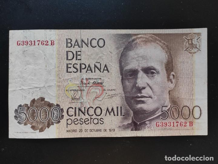 Billetes espa&ntilde;oles: BILLETE 5000 PESETAS 1979 - Foto 1