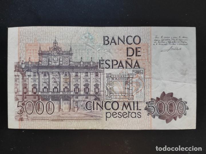 Billetes espa&ntilde;oles: BILLETE 5000 PESETAS 1979 - Foto 2