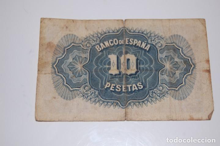 Billetes espa&ntilde;oles: BILLETES DE 10 PESETAS . 1935 - Foto 2