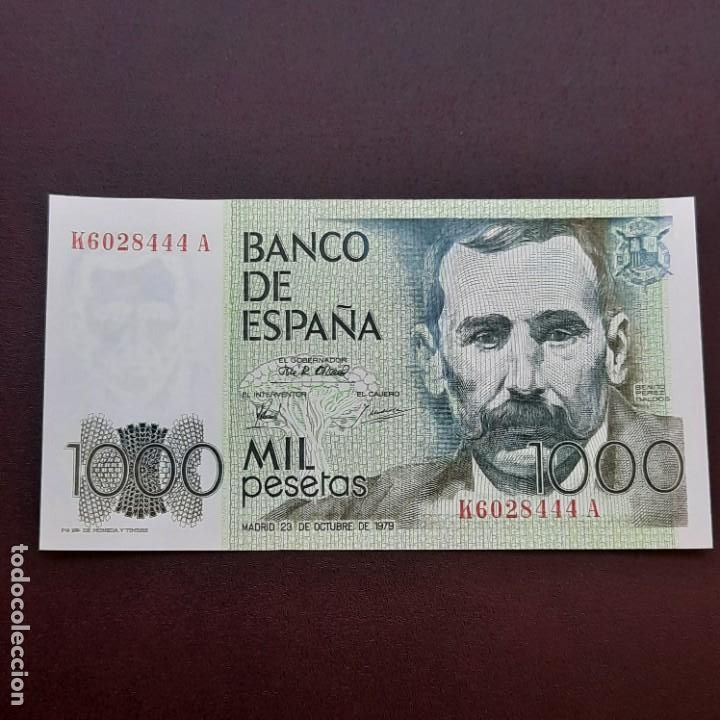 Billetes espa&ntilde;oles: BILLETE DE 1000 PESETAS DE BENITO PEREZ GALDOS.DEL A&Ntilde;O 1979.S/C.PLANCHA,SACADO DE TACO!