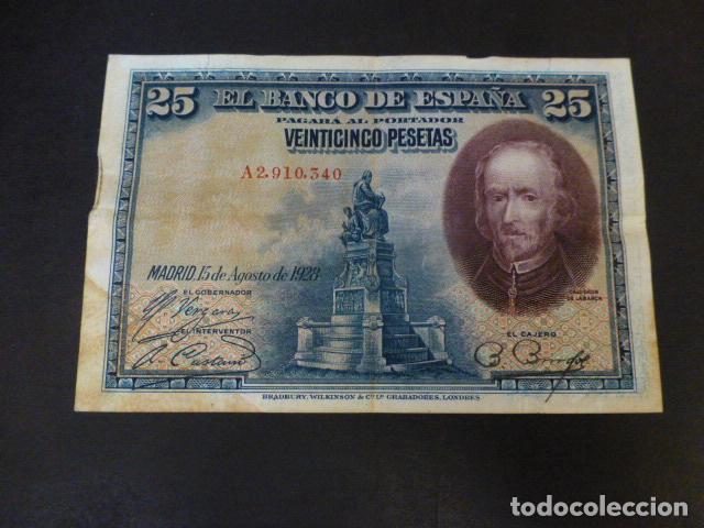 Billetes espa&ntilde;oles: BILLETE 25 PESETAS 1928 - Foto 1