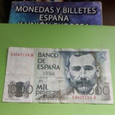 Banconote spagnole: BILLETE 1000PTS DE 1979 ,RC,SERIE Y48. Lote 351075434