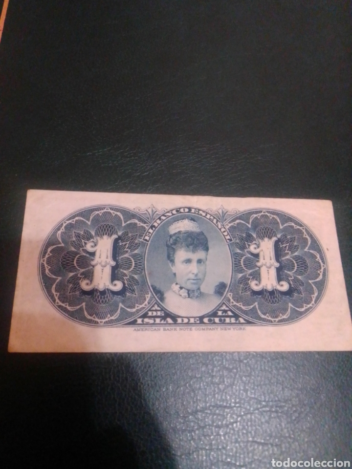 Billetes espa&ntilde;oles: Billete Cuba 1896 ...... - Foto 2