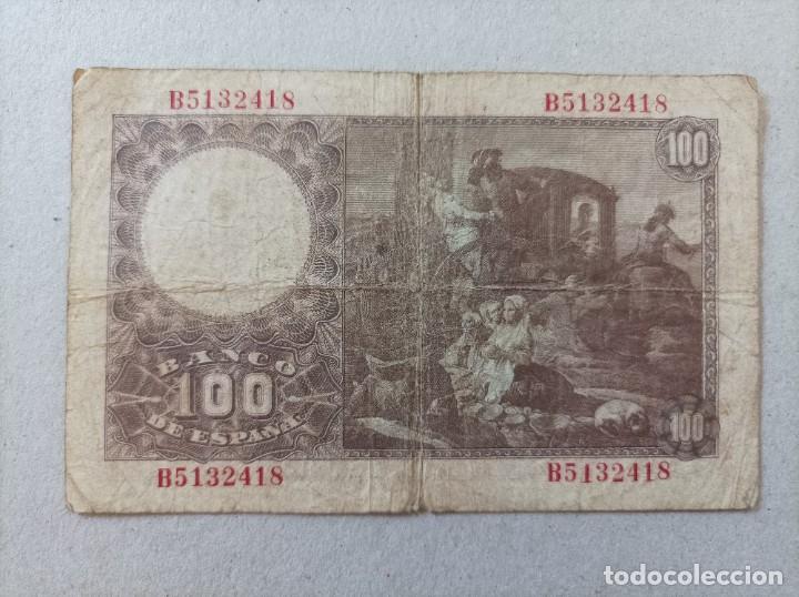 Billetes espa&ntilde;oles: 100 pesetas 1948 - Foto 2