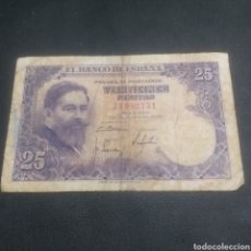 Billetes españoles: ESPAÑA 25 PESETAS 1954. Lote 356110260