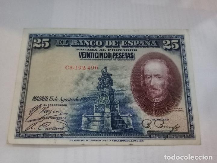 Billetes espa&ntilde;oles: billete de 25 pesetas - Foto 1