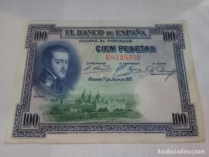 Billetes espa&ntilde;oles: billete de 100 peseta - Foto 1