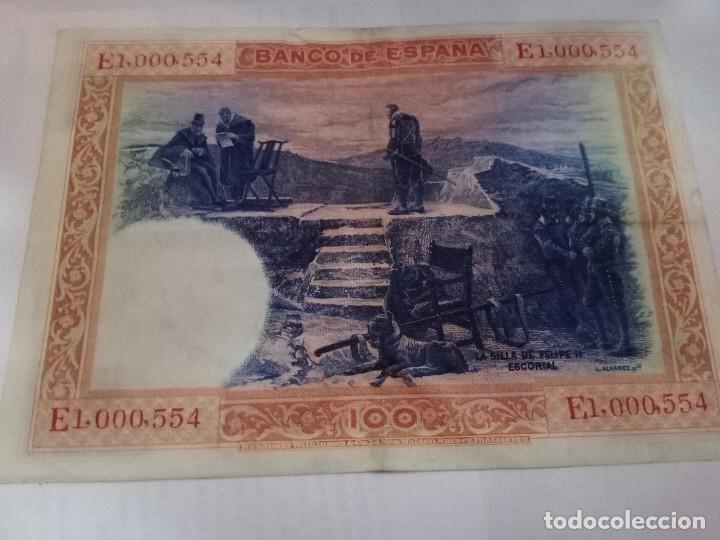 Billetes espa&ntilde;oles: billete de100 peseta - Foto 2