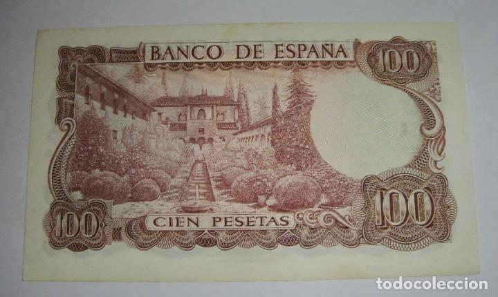 Billetes espa&ntilde;oles: 100 Pesetas. Manuel de Falla. 1970. Serie 6L - Foto 2