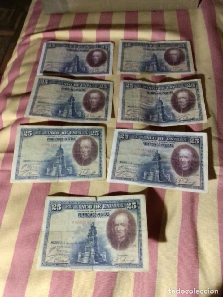 Billetes espa&ntilde;oles: Billetes de 25 pesetas 1928 - Foto 1