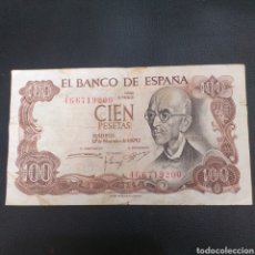 Billetes españoles: ESPAÑA 100 PESETAS 1970. Lote 364723261